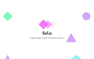 Sal.js: Scroll animation library